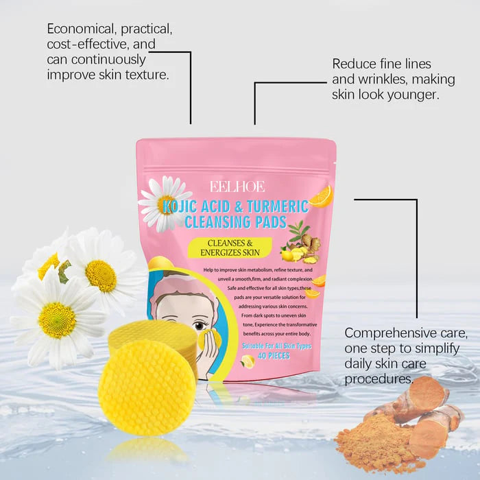 TURMERIC & KOJIC ACID PADS