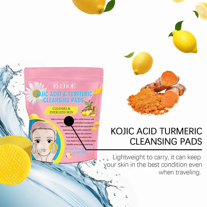 TURMERIC & KOJIC ACID PADS