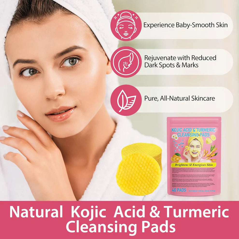 TURMERIC & KOJIC ACID PADS