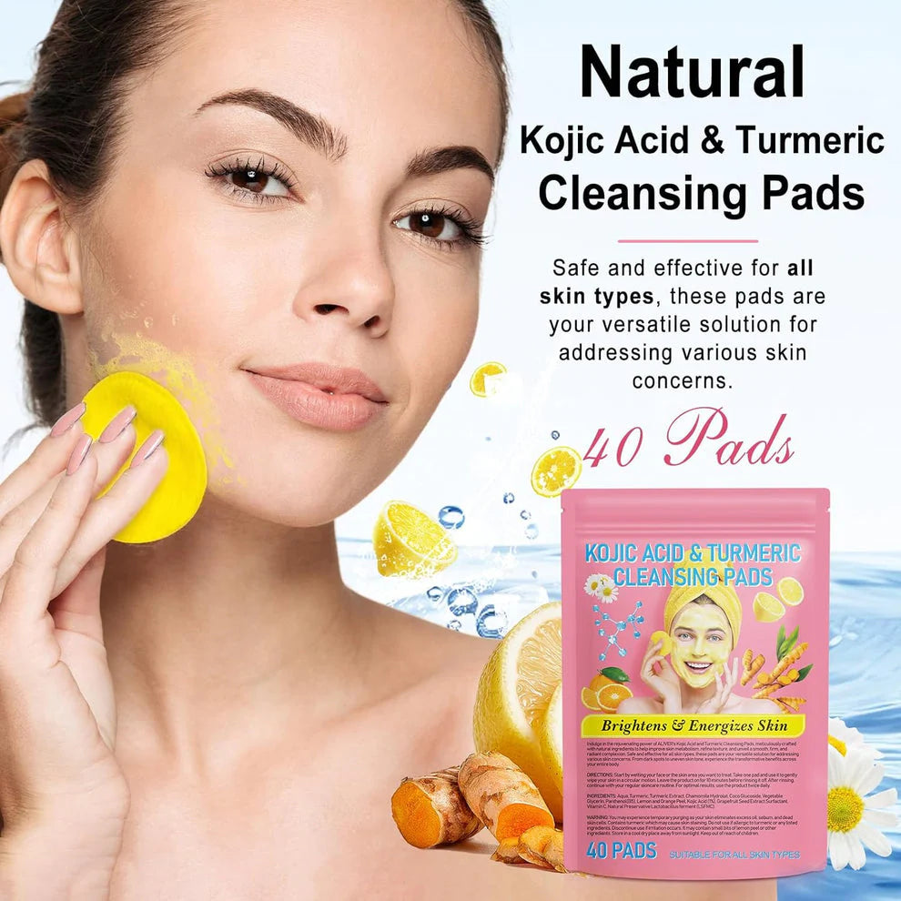 TURMERIC & KOJIC ACID PADS
