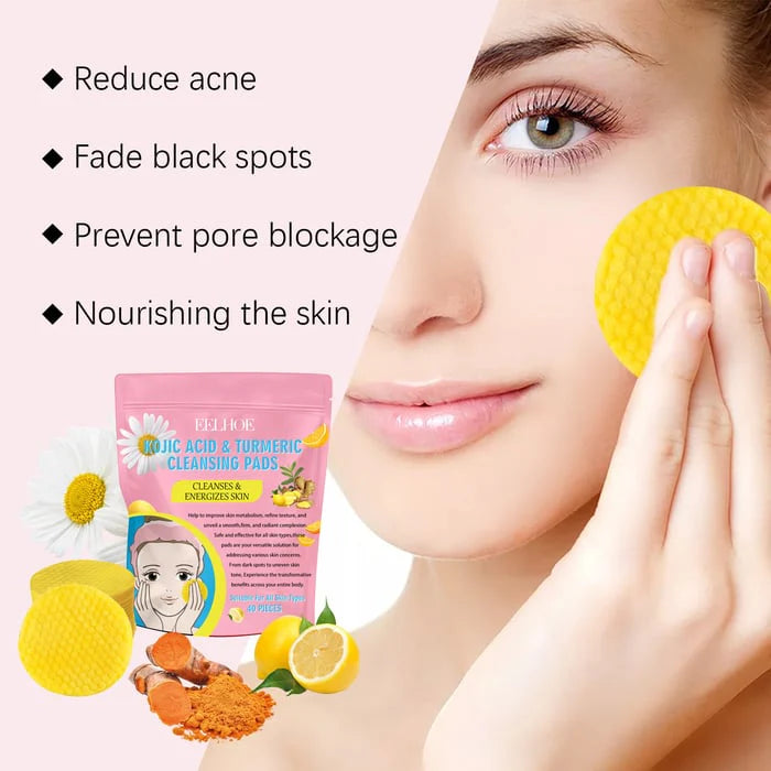 TURMERIC & KOJIC ACID PADS
