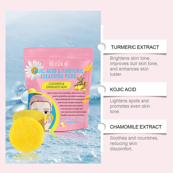 TURMERIC & KOJIC ACID PADS
